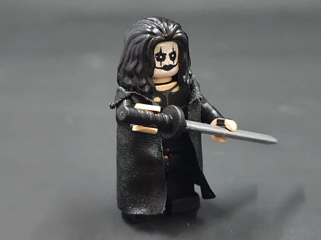 Eric Draven The Crow Minifigure (1 of 1)