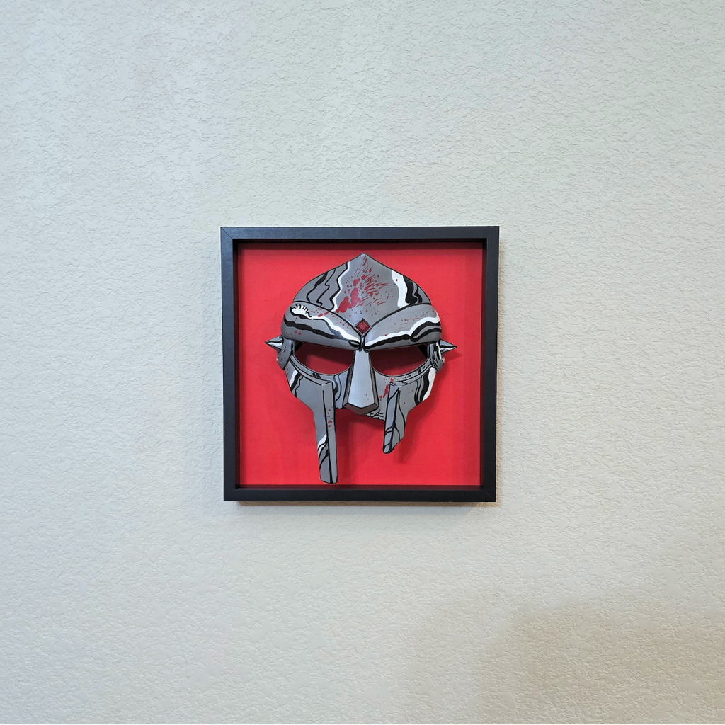 WestsideDOOM Metal Face Villain Mask 1 of 1 Display and Wearable Mask