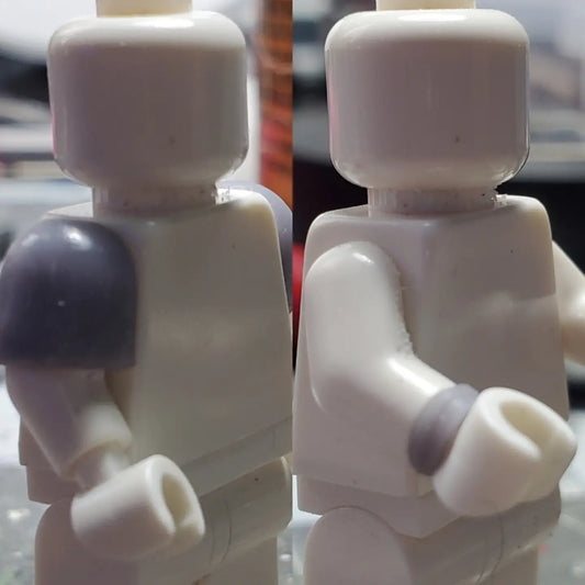 Minifigure Compatible Glove Tops and Sleeves Combo