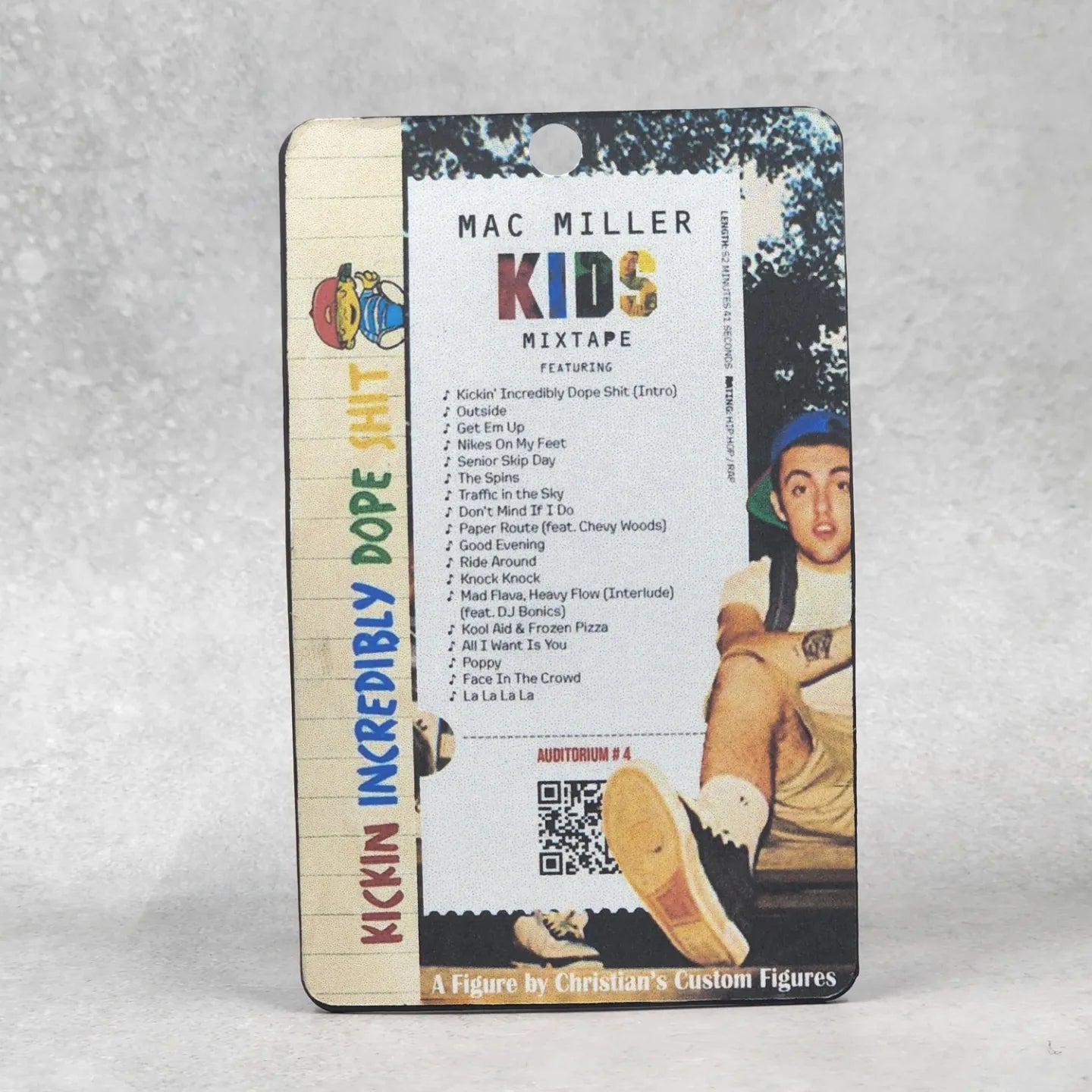 Mac Miller K.I.D.S Album Carded Minifigure