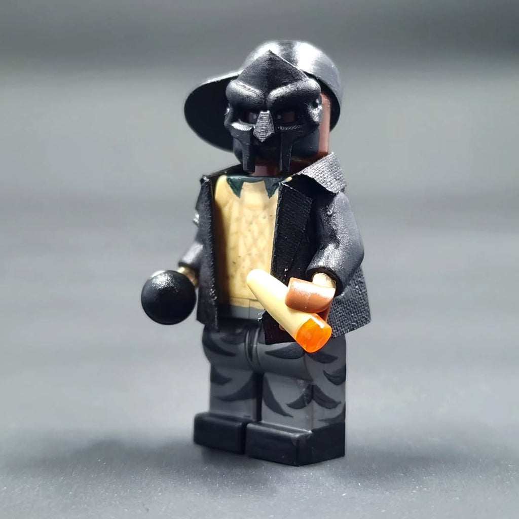 Metal Face Villain Minifigure (Madvillain) 1 of 1 with Packaging