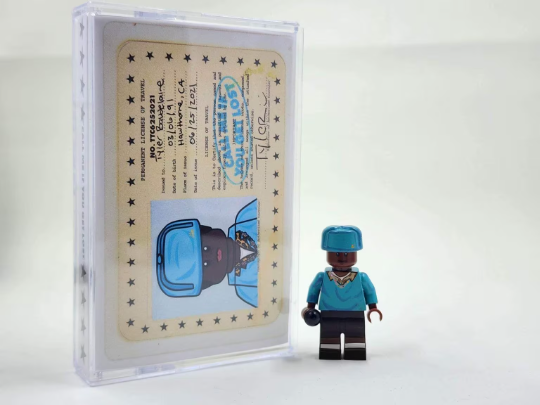 Tyler The, Creator Minifigure With Cassette Display Case (Call Me If You Get Lost)