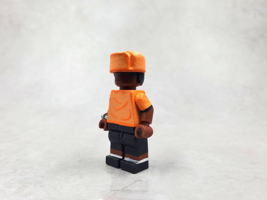 Tyler, The Creator Minifigure (Brown Sugar Salmon)