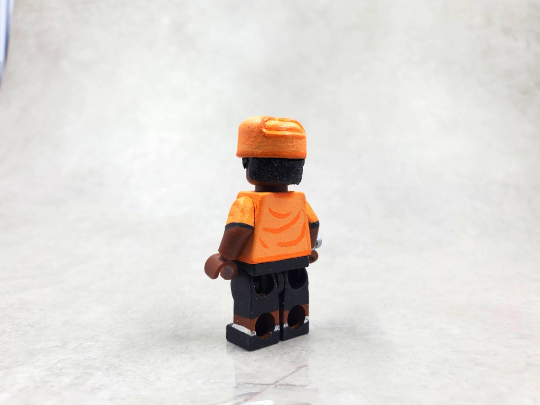 Tyler, The Creator Minifigure (Brown Sugar Salmon)