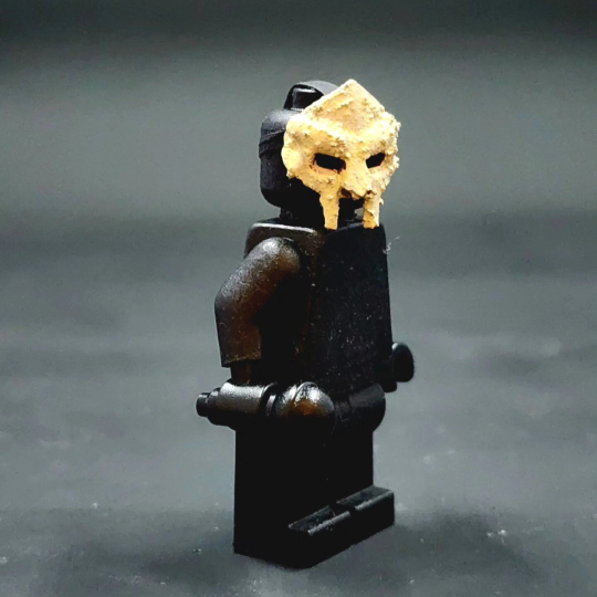 Born Like This Metal Face Villain Minifigure