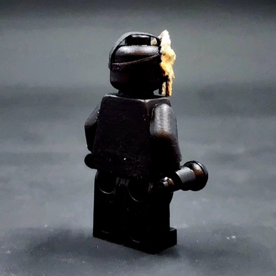 Born Like This Metal Face Villain Minifigure