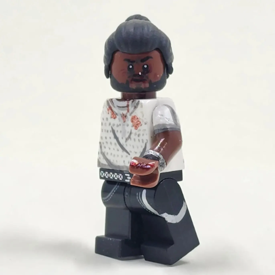 Kendrick Lamar Minifigure from LOYALTY. Music Video (1 of 1) with Packaging