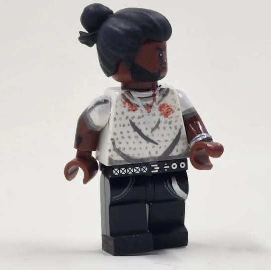 Kendrick Lamar Minifigure from LOYALTY. Music Video (1 of 1) with Packaging
