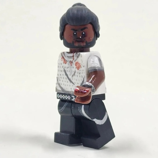 Kendrick Lamar Minifigure from LOYALTY. Music Video (1 of 1) with Packaging