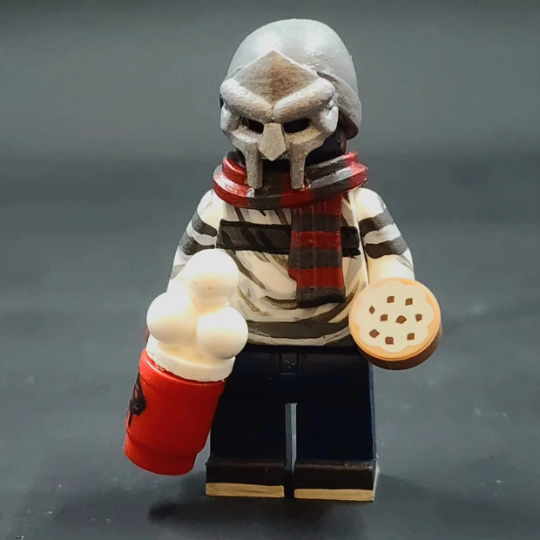 Metal Face Villain Christmas Sweater 2 Minifigure (1 of 1)