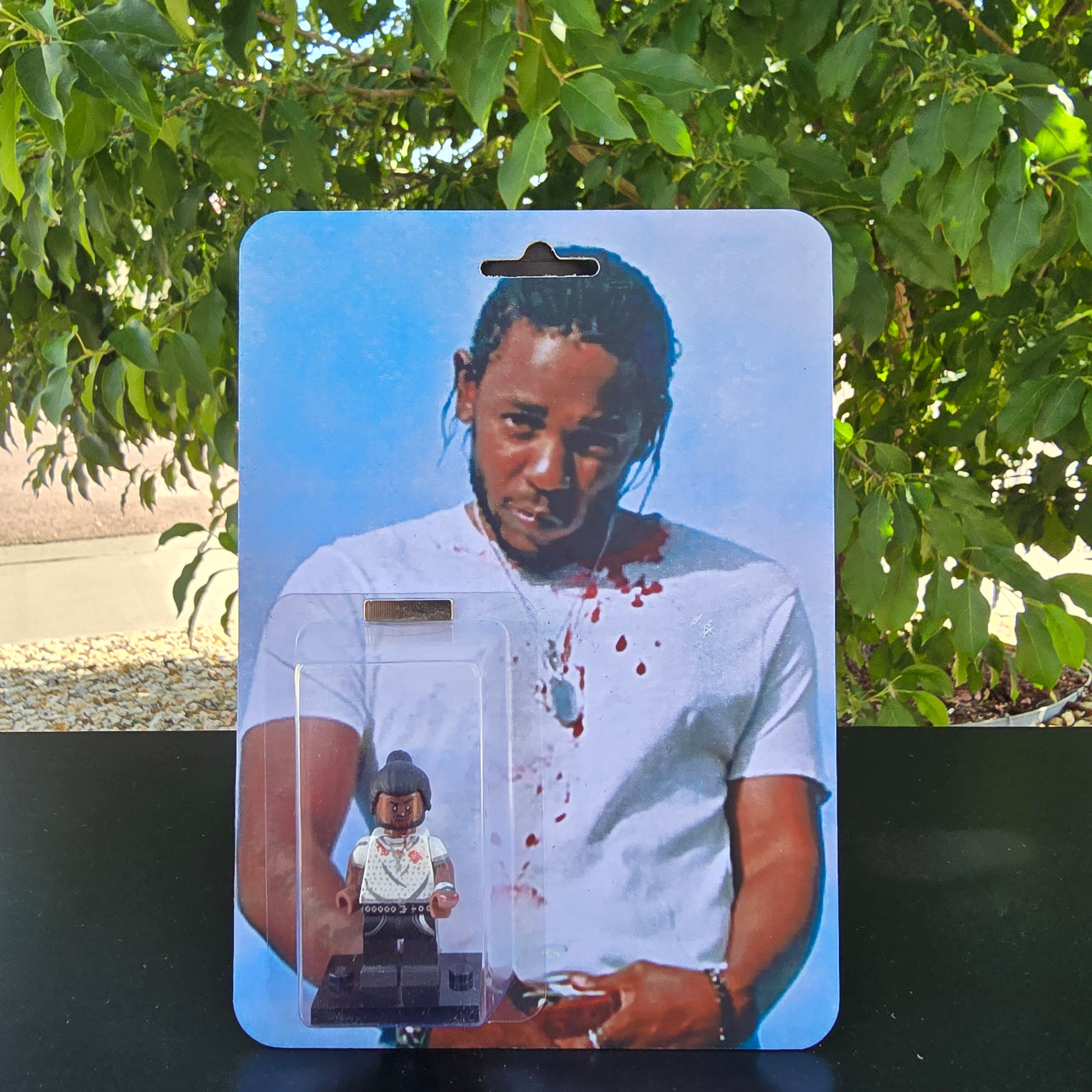 Kendrick Lamar Minifigure from LOYALTY. Music Video (1 of 1) with Packaging