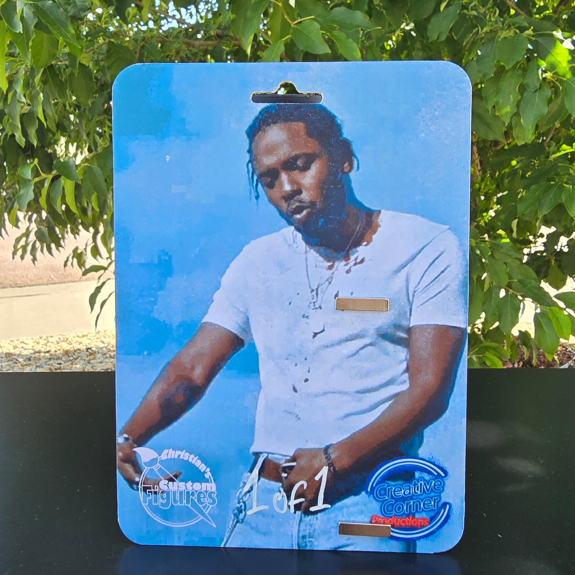 Kendrick Lamar Minifigure from LOYALTY. Music Video (1 of 1) with Packaging