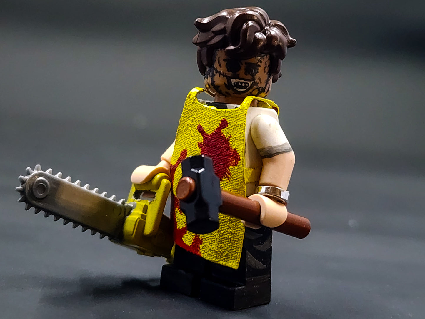 Leatherface Deluxe Custom Minifigure from The Texas Chainsaw Series 1 of 1 Exclusive