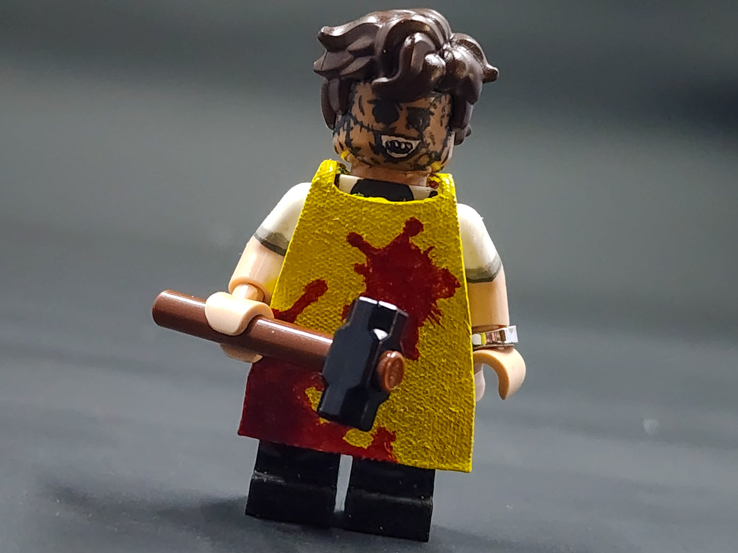 Leatherface Deluxe Custom Minifigure from The Texas Chainsaw Series 1 of 1 Exclusive