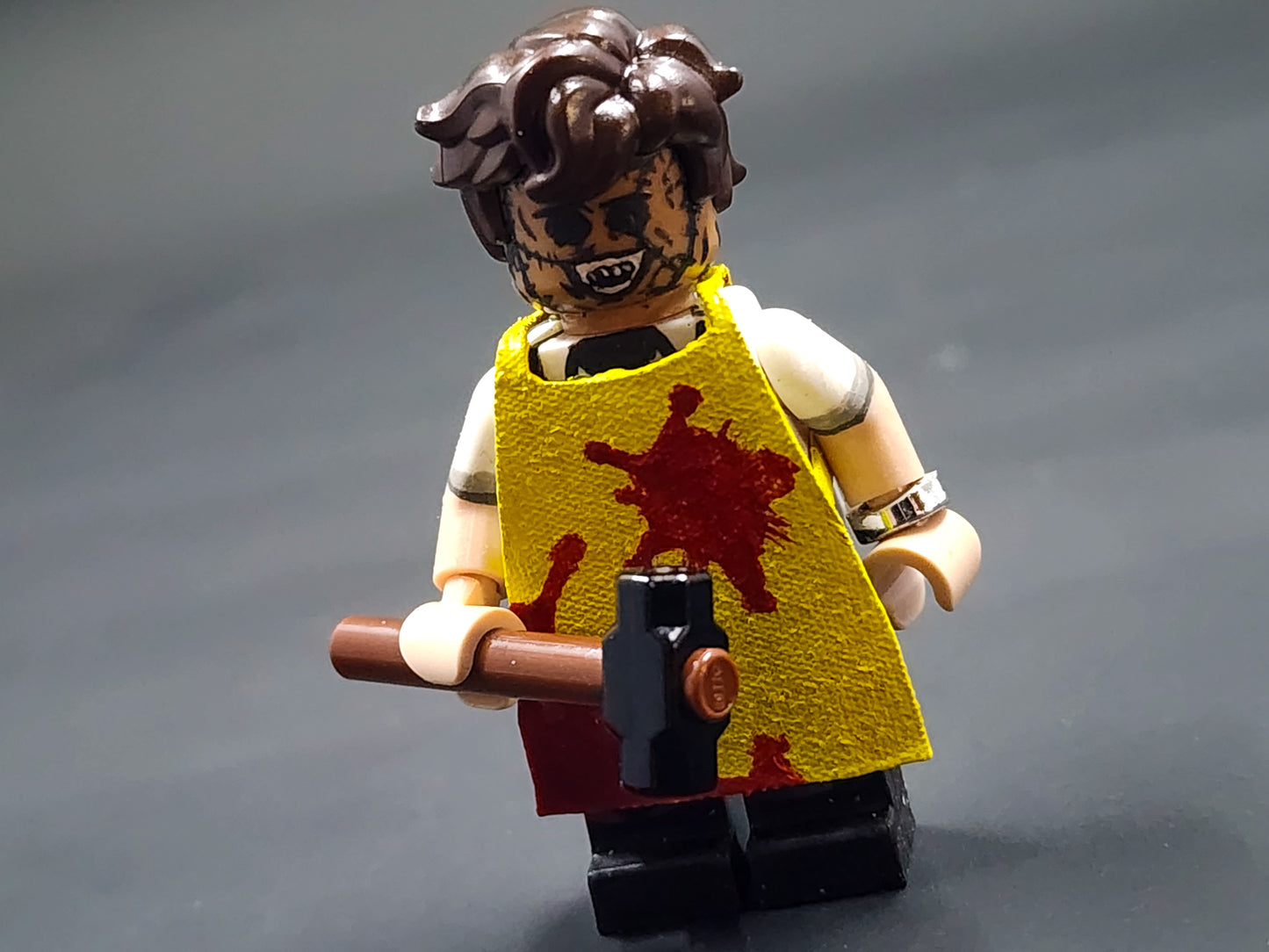 Leatherface Deluxe Custom Minifigure from The Texas Chainsaw Series 1 of 1 Exclusive