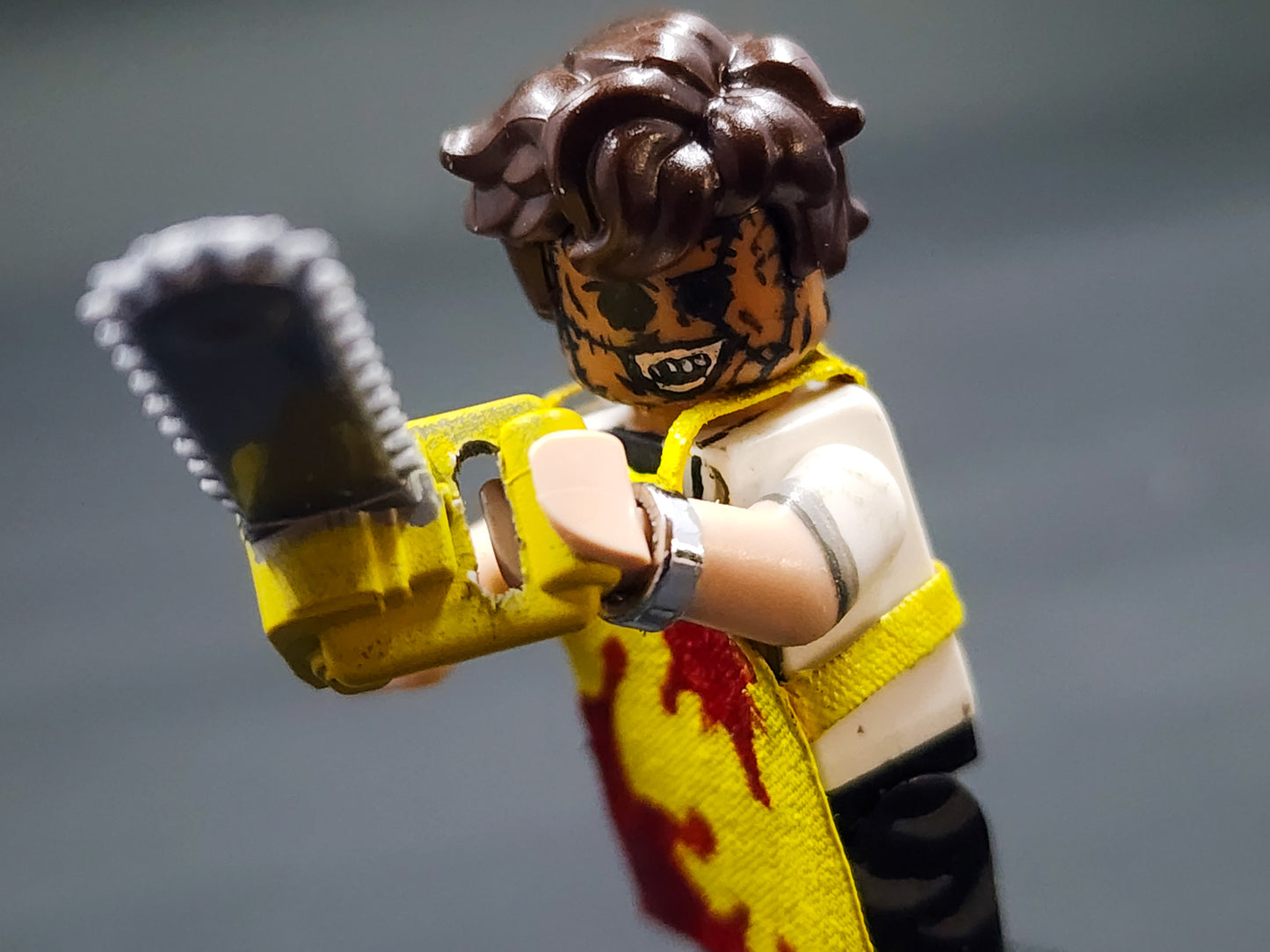 Leatherface Deluxe Custom Minifigure from The Texas Chainsaw Series 1 of 1 Exclusive