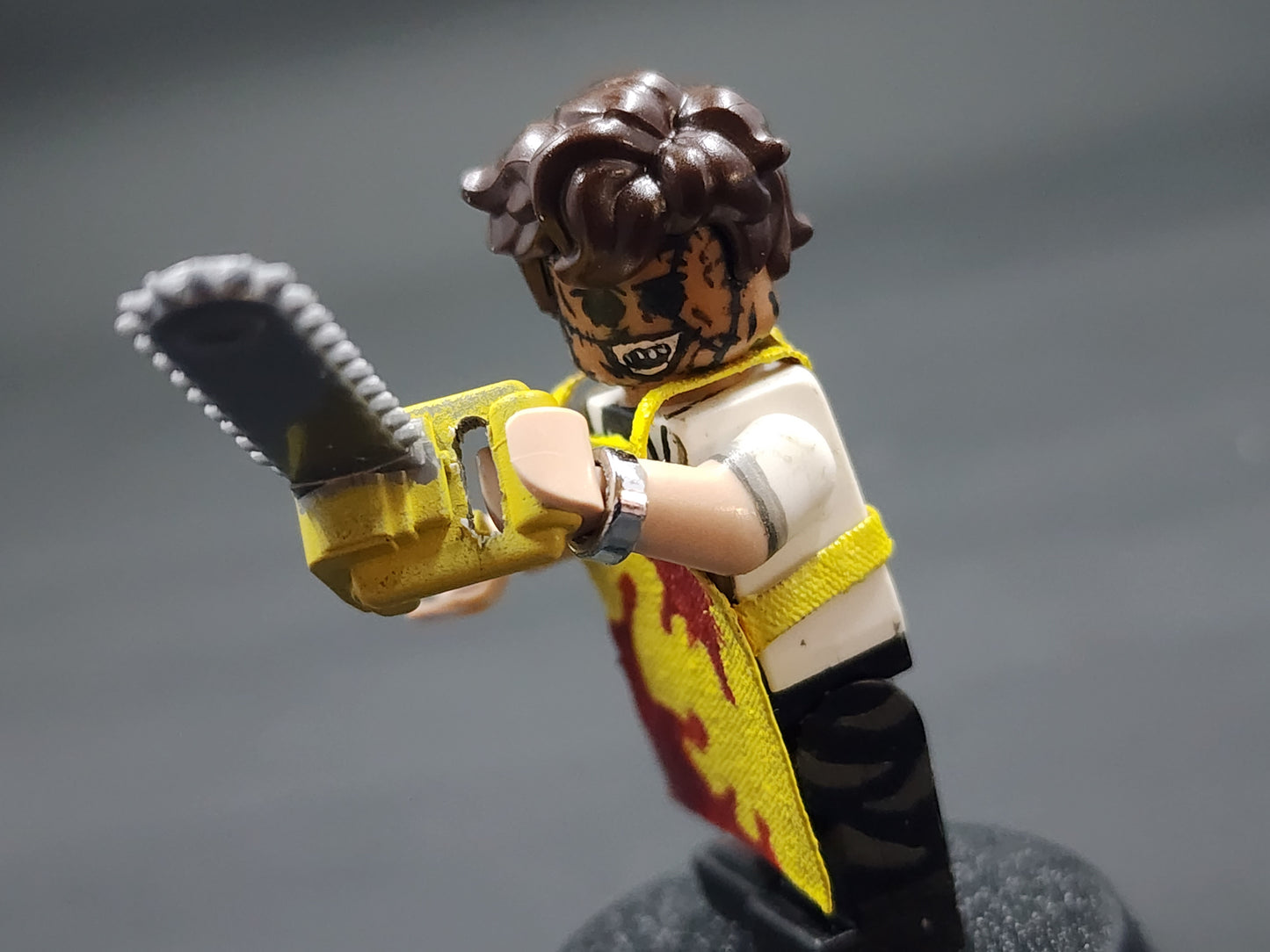 Leatherface Deluxe Custom Minifigure from The Texas Chainsaw Series 1 of 1 Exclusive