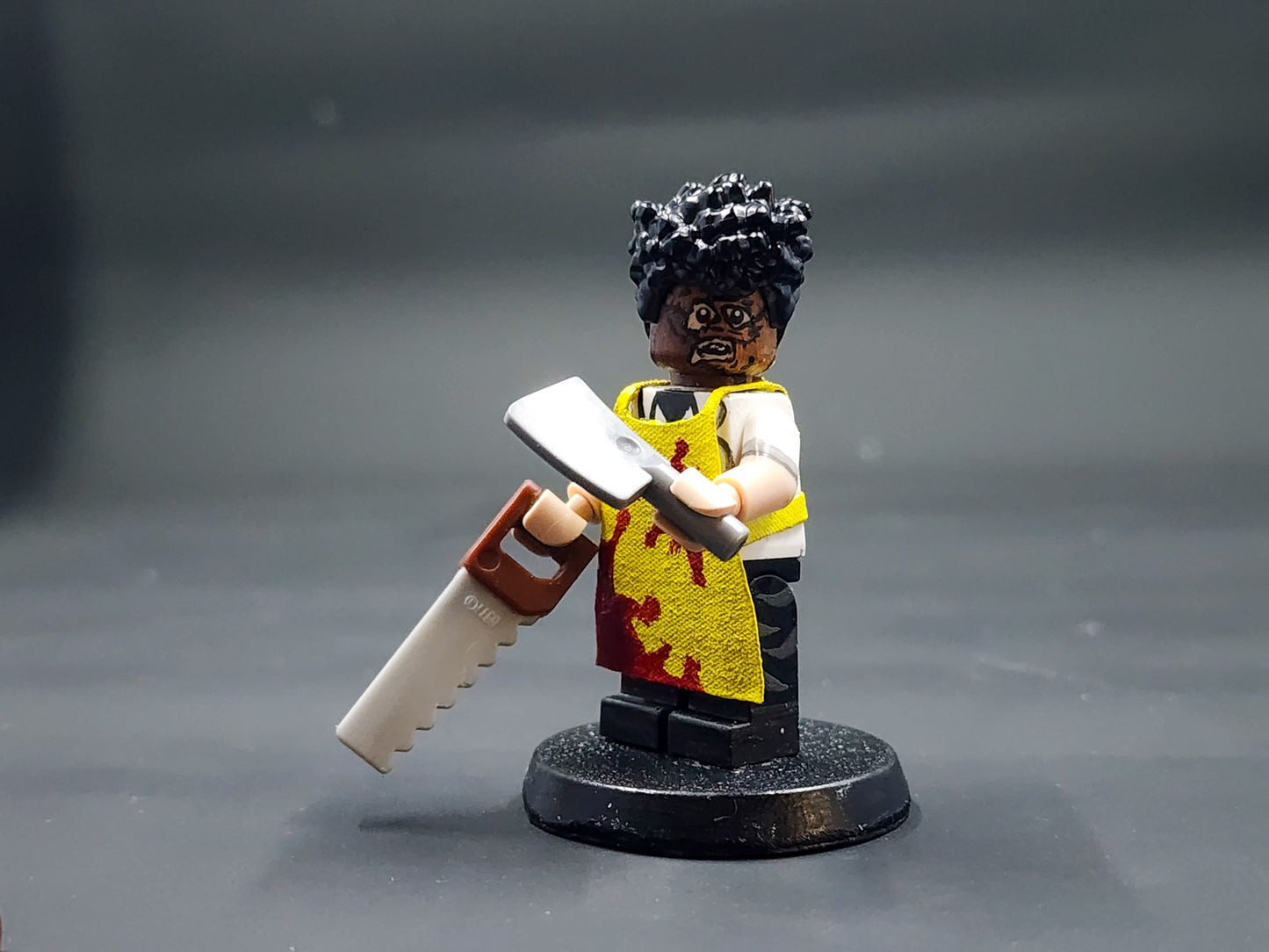 Leatherface Deluxe Custom Minifigure from The Texas Chainsaw Series 1 of 1 Exclusive