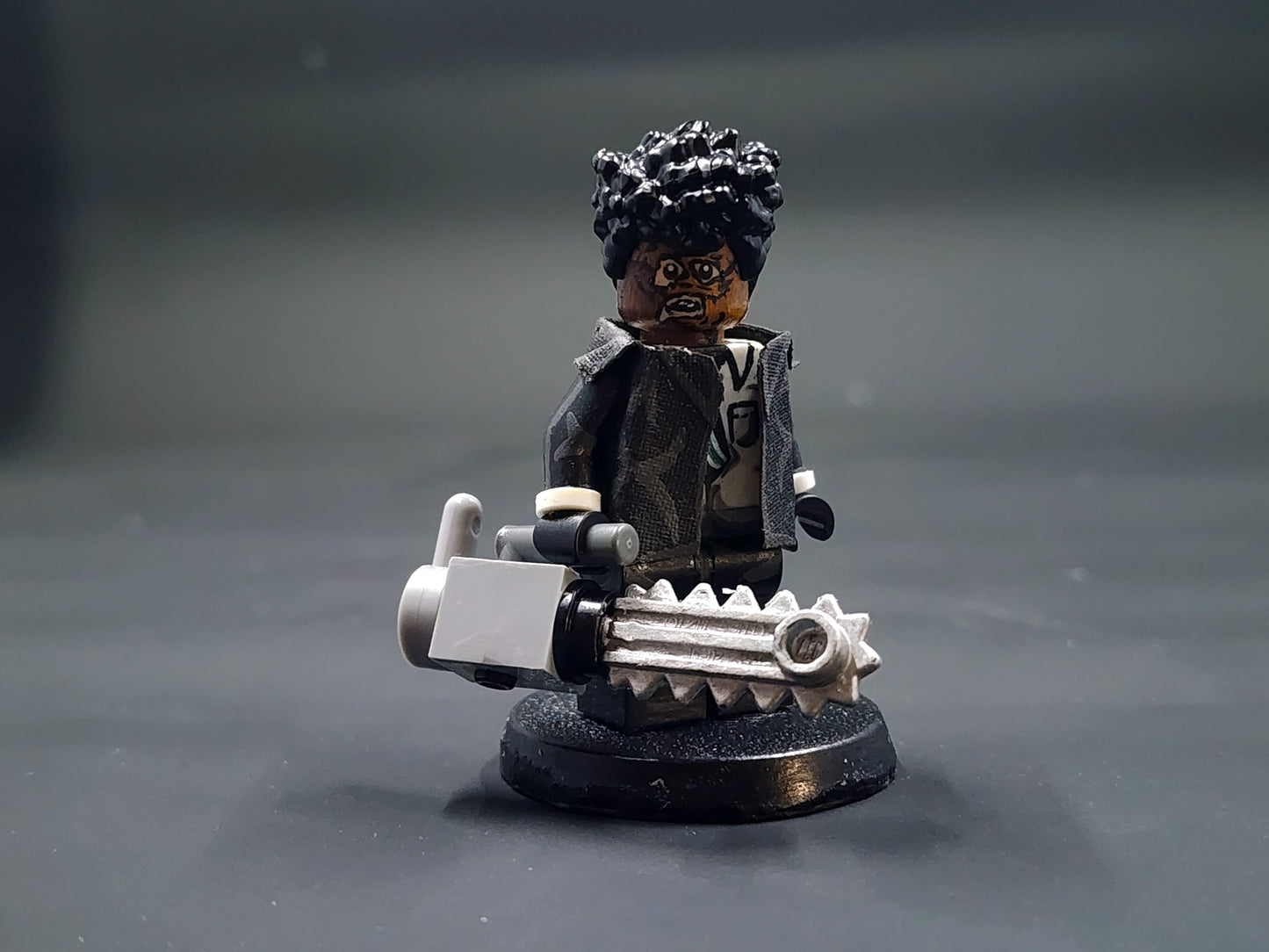 Leatherface Deluxe Custom Minifigure from The Texas Chainsaw Series 1 of 1 Exclusive