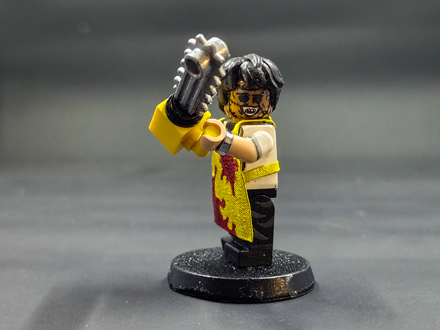 Leatherface Deluxe Custom Minifigure from The Texas Chainsaw Series 1 of 1 Exclusive