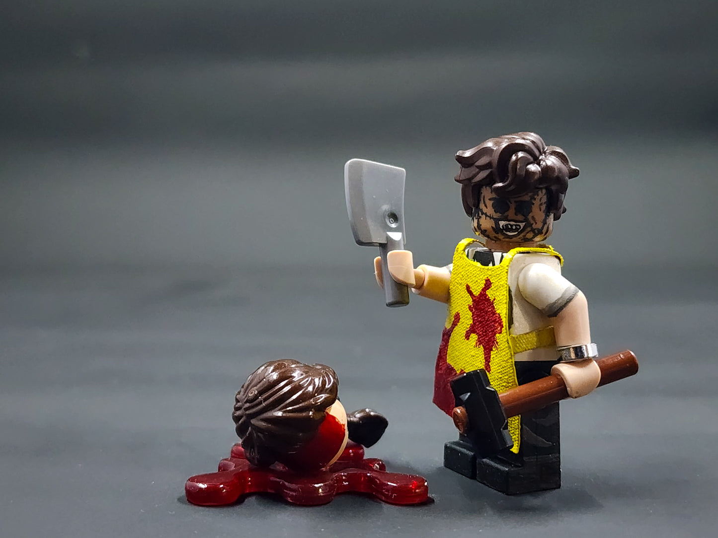 Leatherface Deluxe Custom Minifigure from The Texas Chainsaw Series 1 of 1 Exclusive