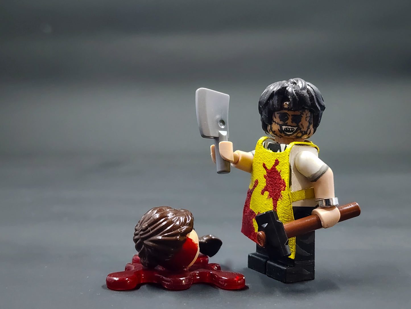 Leatherface Deluxe Custom Minifigure from The Texas Chainsaw Series 1 of 1 Exclusive