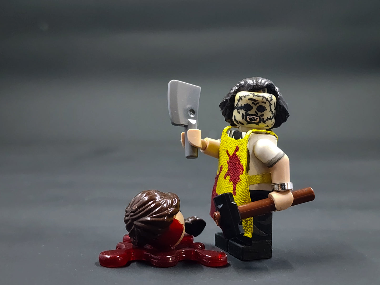 Leatherface Deluxe Custom Minifigure from The Texas Chainsaw Series 1 of 1 Exclusive