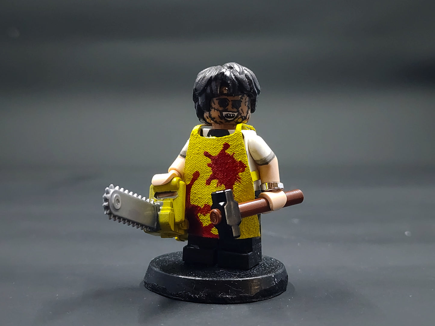 Leatherface Deluxe Custom Minifigure from The Texas Chainsaw Series 1 of 1 Exclusive