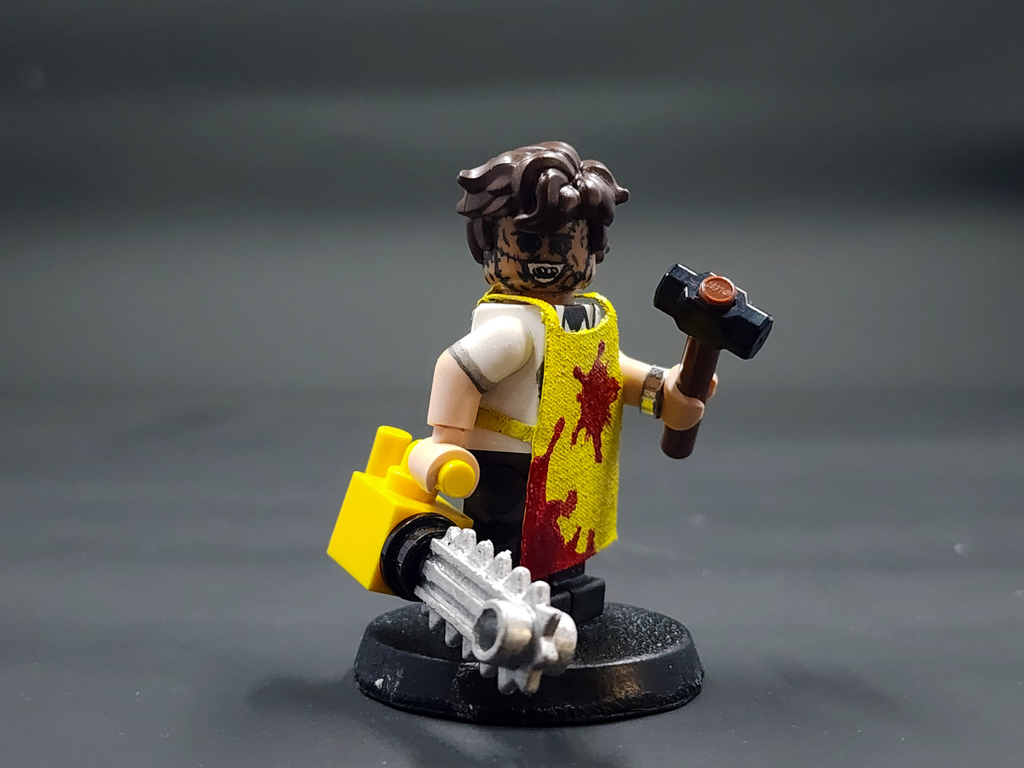 Leatherface Deluxe Custom Minifigure from The Texas Chainsaw Series 1 of 1 Exclusive