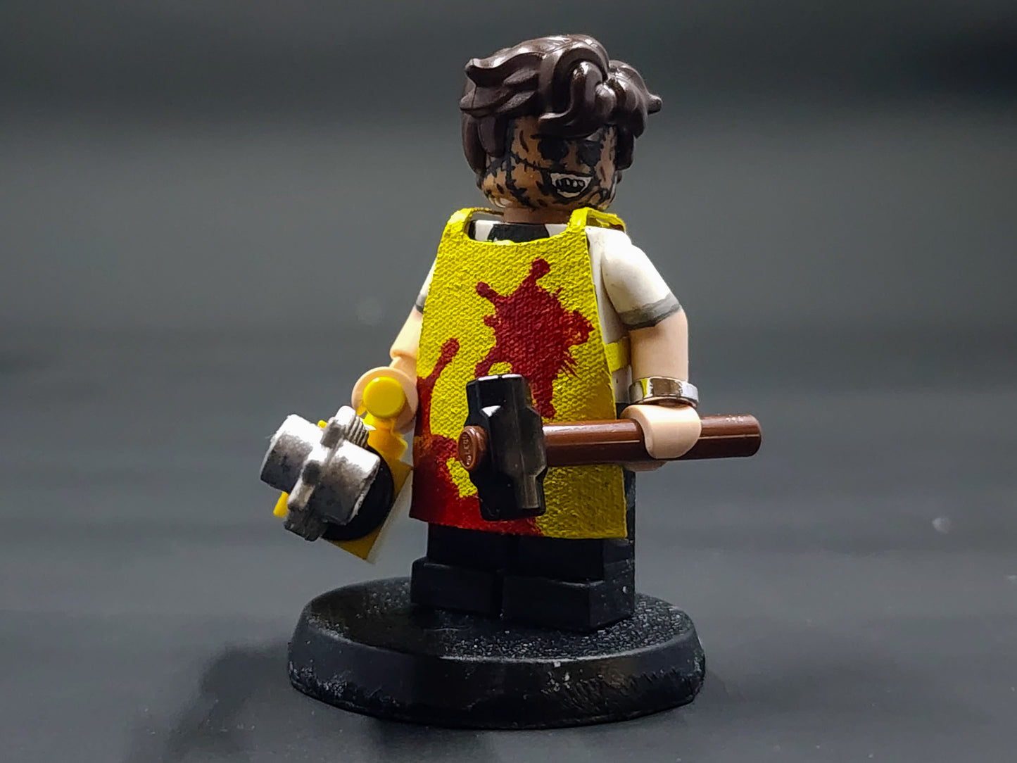 Leatherface Deluxe Custom Minifigure from The Texas Chainsaw Series 1 of 1 Exclusive