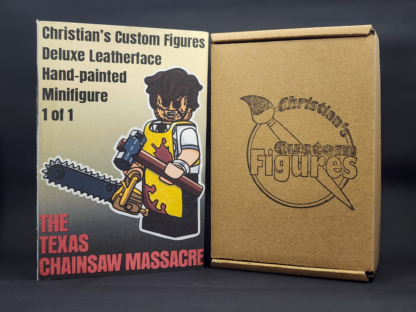 Leatherface Deluxe Custom Minifigure from The Texas Chainsaw Series 1 of 1 Exclusive