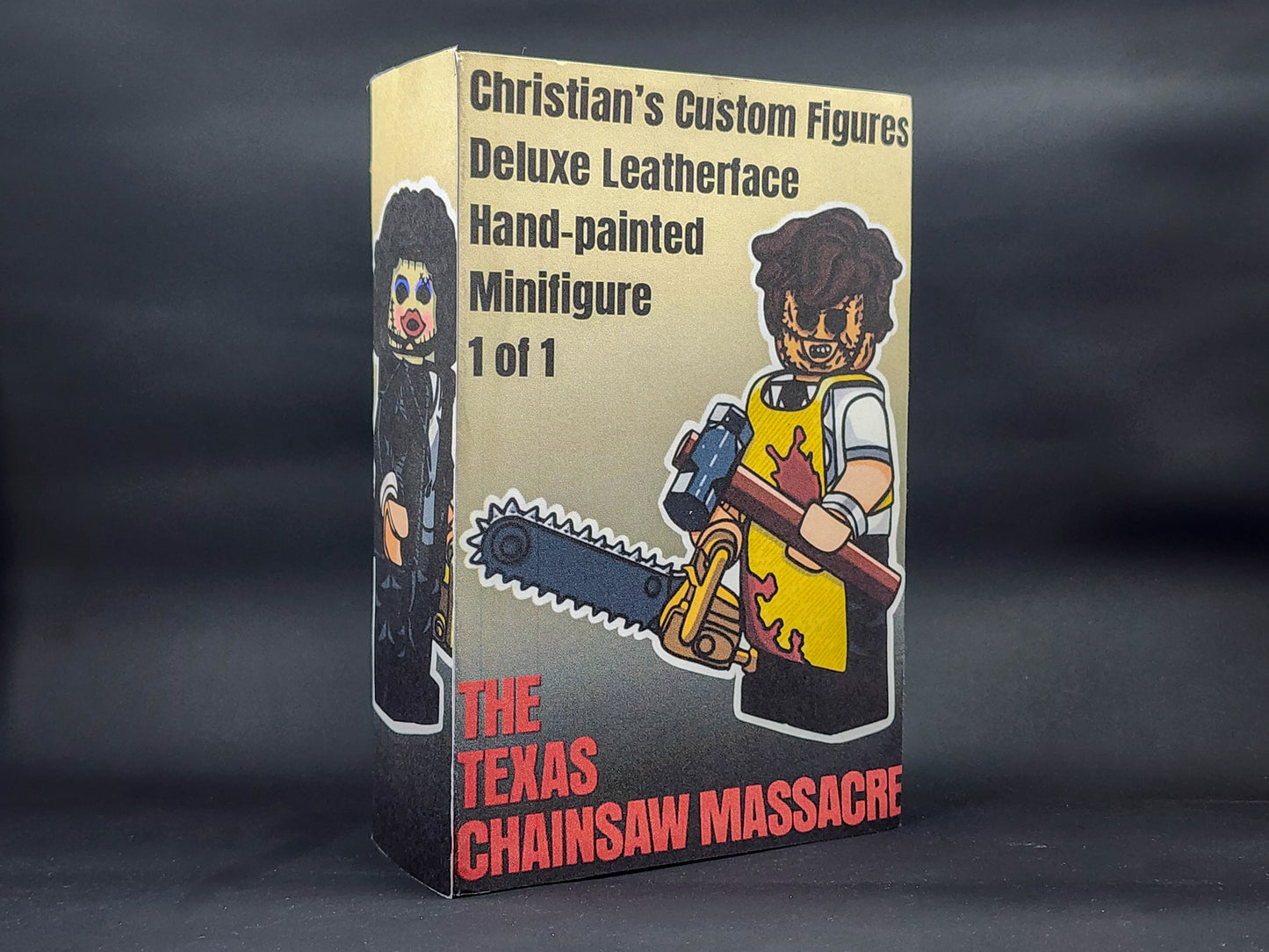 Leatherface Deluxe Custom Minifigure from The Texas Chainsaw Series 1 of 1 Exclusive