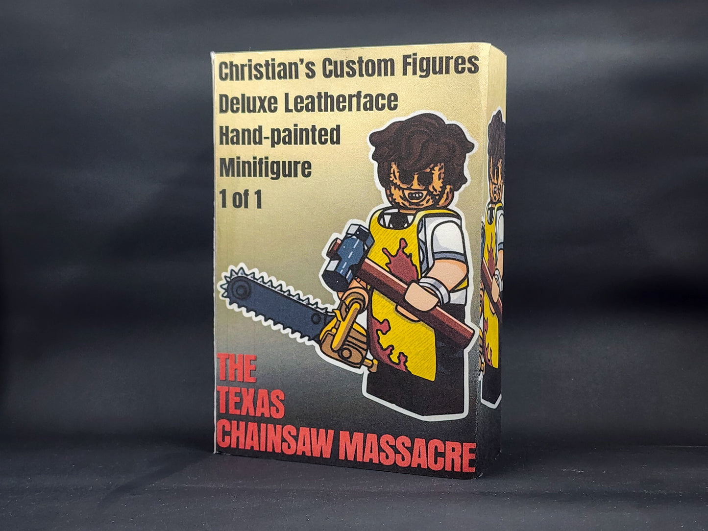 Leatherface Deluxe Custom Minifigure from The Texas Chainsaw Series 1 of 1 Exclusive